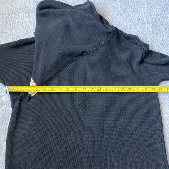 VTG GIANFRANCO FERRE asymmetrical knit wrap sweater - Picture 10 of 14